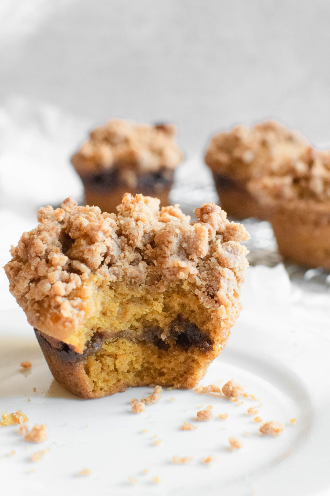 Vegan Pumpkin Spice Coffee Cakes